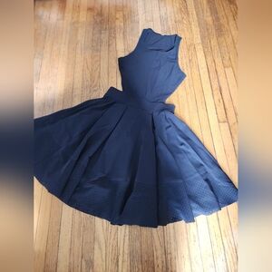 Lululemon Black Cutout Mesh Tennis Dress